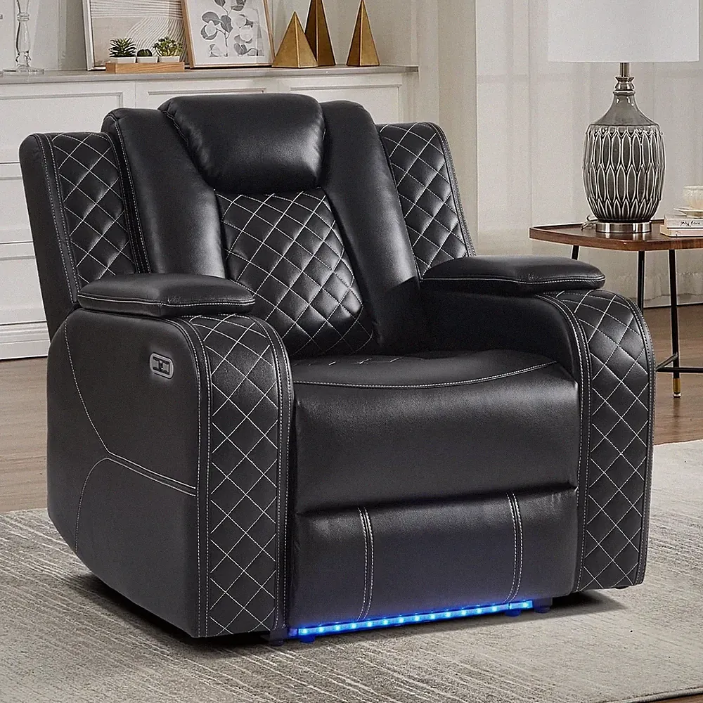 Home theater seating recliners
