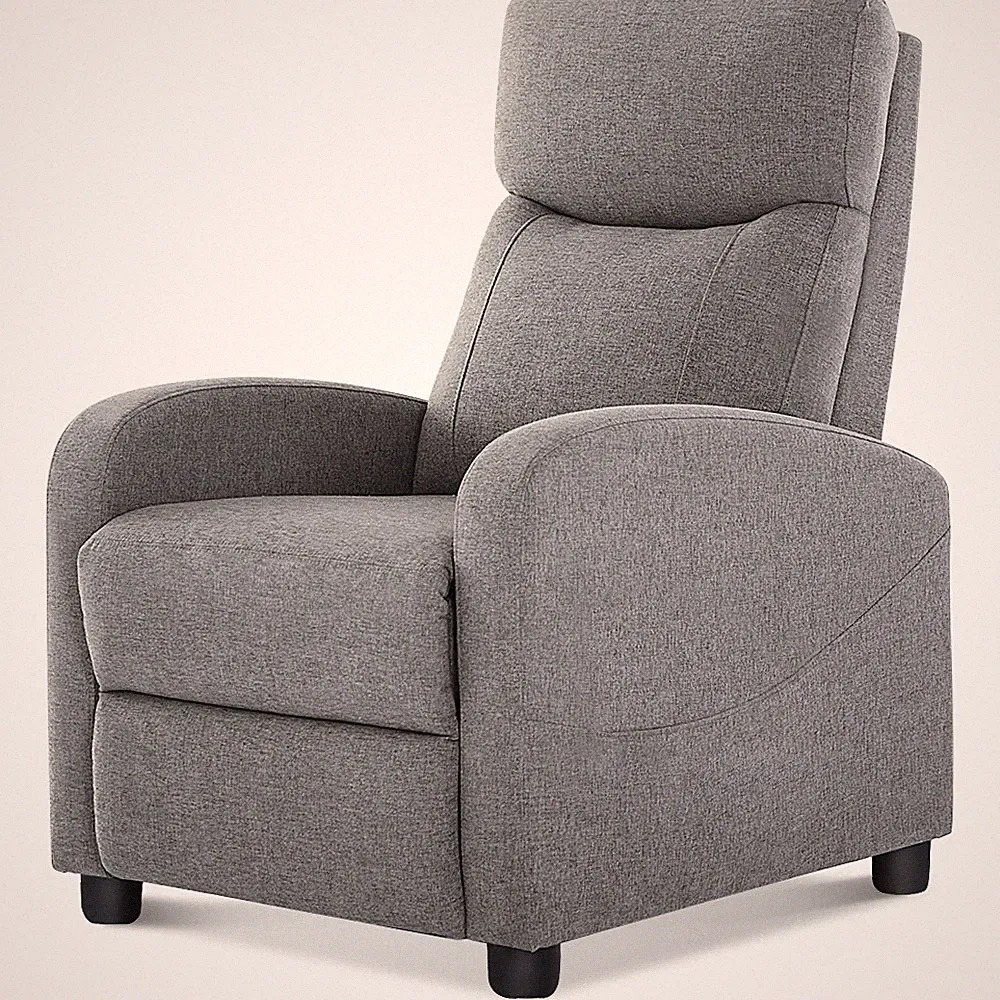 Massage Reclining Chair, Adjustable Home Theater Seating Single Sofa Arm Chair