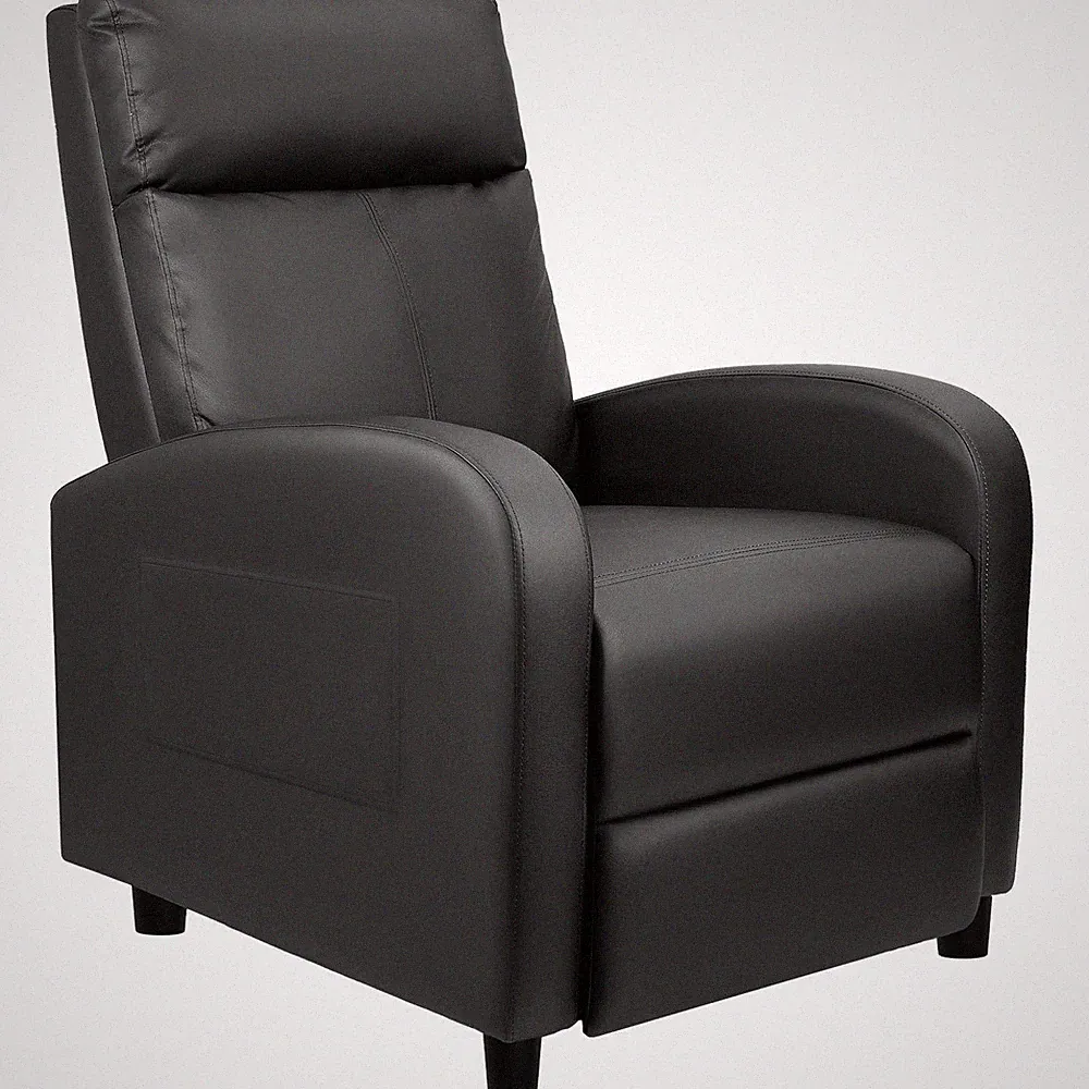 Modern PU Leather Recliners Chair Adjustable Home Theater Seating with Sofa P...