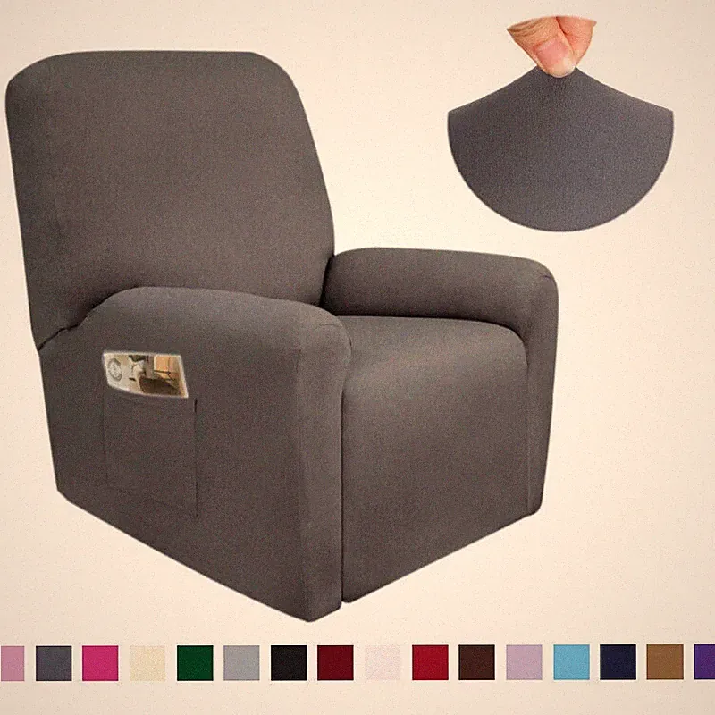 Stretch Recliner Sofa Cover for Living Room Slipcover Protection Armchair Cover